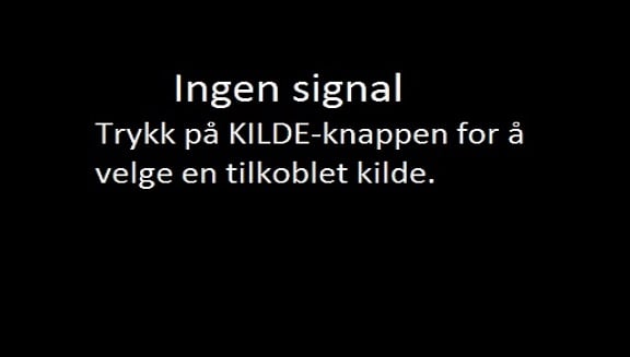 svart skjerm